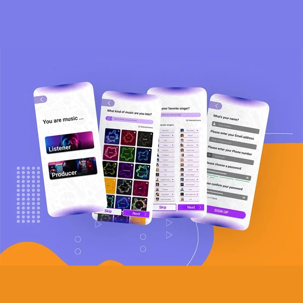 Music App Design Page 2