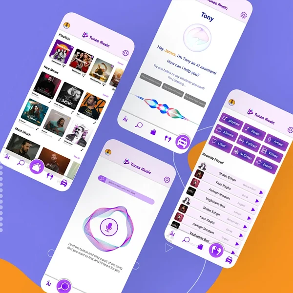 Music App Design Page 3