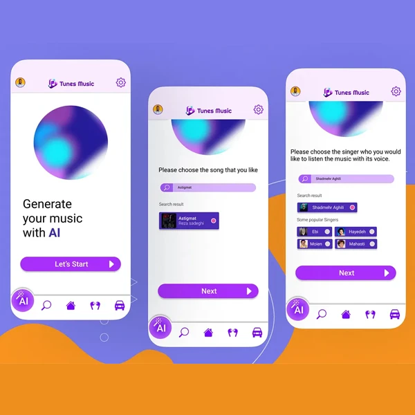 Music App Design Page 4