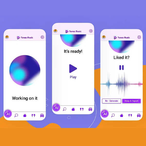 Music App Design Page 5