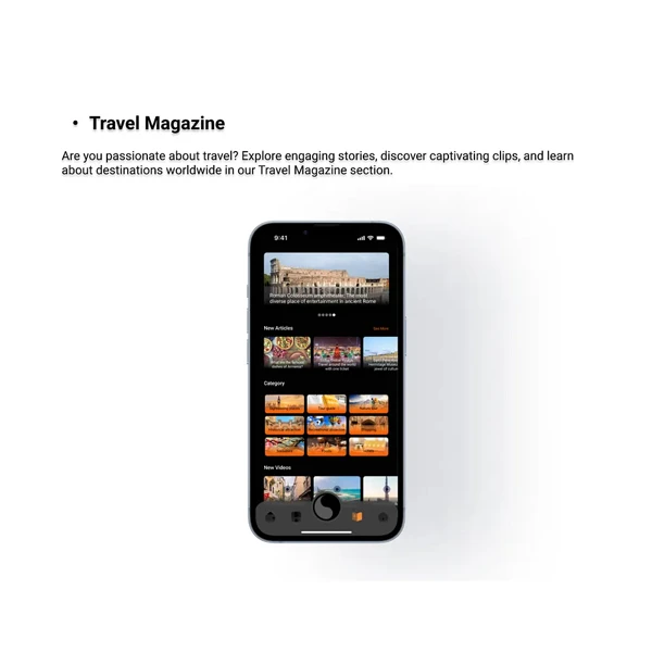 Travel App Design Page 13