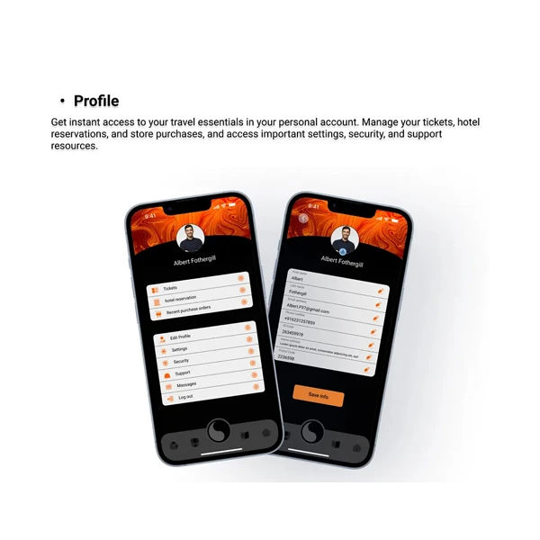 Travel App Design Page 14