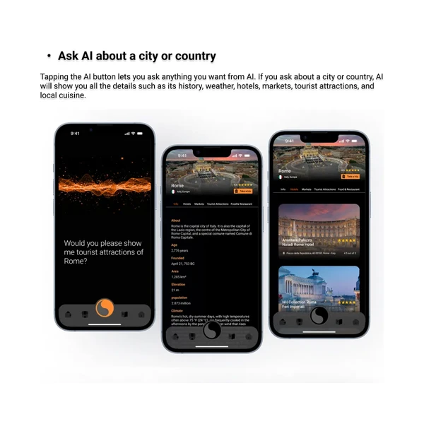 Travel App Design Page 3