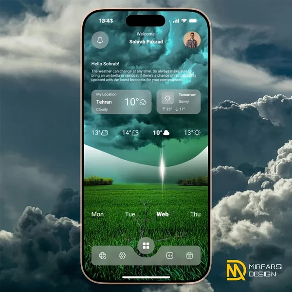 Weather App Design Page 3