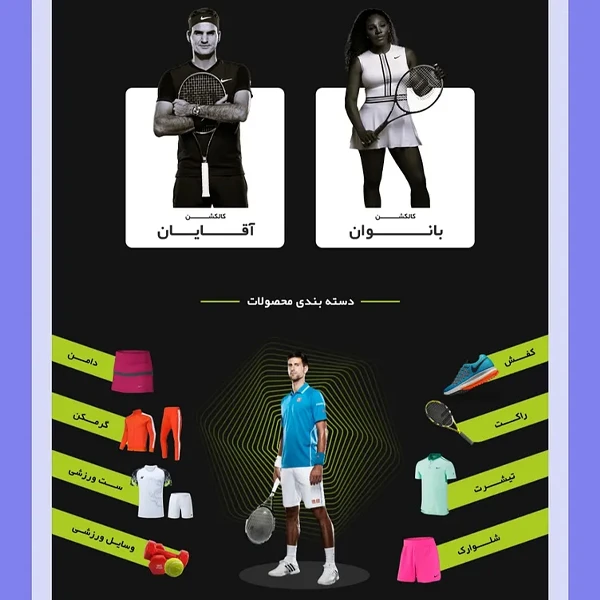 Sport Shop Web Design Page 2